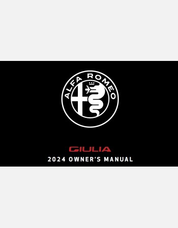 alfa romeo giulia 2024 owners manual